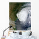 Hurricane Isaac Makes Its Wall Decal