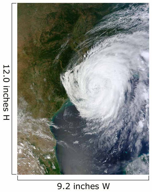 Hurricane Isaac Makes Its Wall Decal