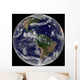 Full Earth Showing Various Wall Decal