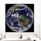Full Earth Showing Various Wall Decal