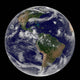 Full Earth Showing Various Wall Decal
