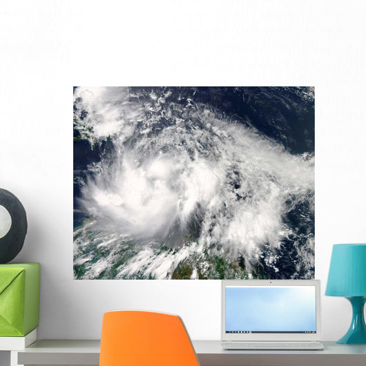 Tropical Storm Isaac Hovers Wall Decal