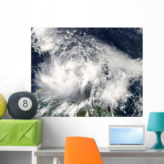 Tropical Storm Isaac Hovers Wall Decal