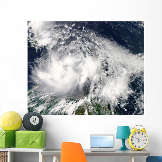 Tropical Storm Isaac Hovers Wall Decal