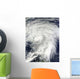 Hurricane Sandy over Bahamas Wall Decal Design 2