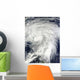 Hurricane Sandy over Bahamas Wall Decal Design 2