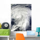 Hurricane Sandy over Bahamas Wall Decal Design 2