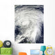 Hurricane Sandy over Bahamas Wall Decal Design 2