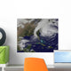 Hurricane Sandy along East Wall Decal Design 2