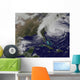 Hurricane Sandy along East Wall Decal Design 2