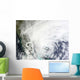 Hurricane Sandy over Bahamas Wall Decal Design 1