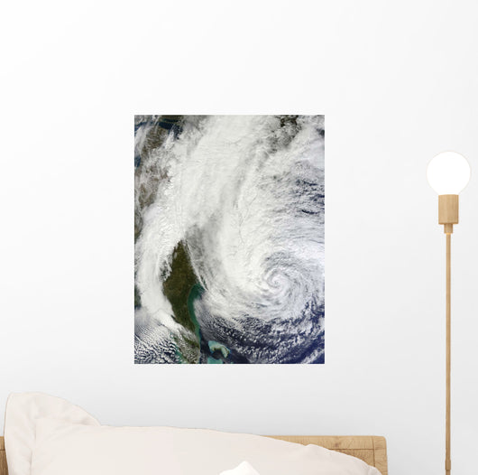 Hurricane Sandy off Southeastern Wall Decal