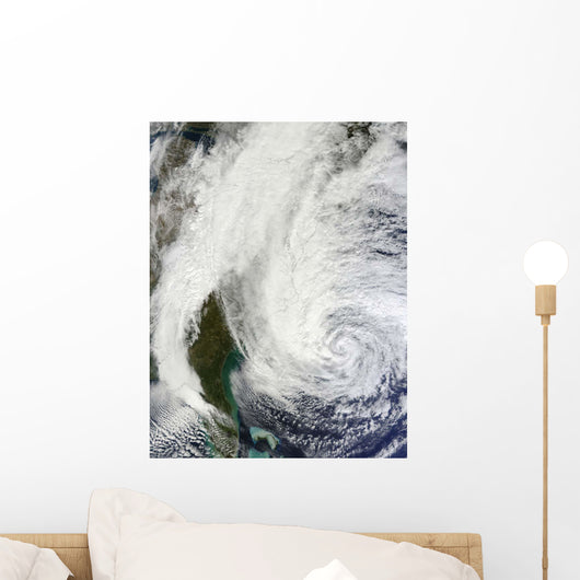 Hurricane Sandy off Southeastern Wall Decal