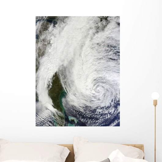 Hurricane Sandy off Southeastern Wall Decal