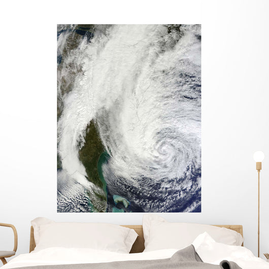 Hurricane Sandy off Southeastern Wall Decal