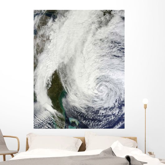 Hurricane Sandy off Southeastern Wall Decal