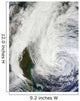 Hurricane Sandy off Southeastern Wall Decal