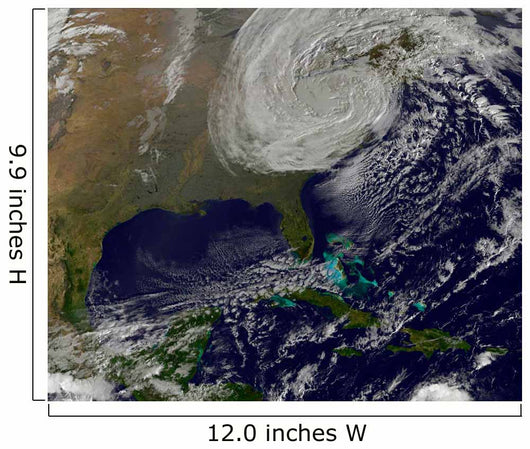 Post Tropical Storm Sandy Wall Decal
