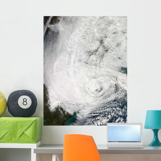 Hurricane Sandy Making Landfall Wall Decal