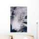 Hurricane Sandy along Northeastern Wall Decal Design 1