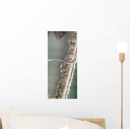 Aerial Showing Portion Mantoloking Wall Decal