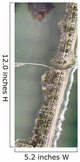 Aerial Showing Portion Mantoloking Wall Decal