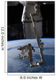 SpaceX Dragon Commercial Cargo Wall Decal Design 3