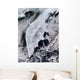 Satellite Kamchatka Peninsula Eastern Wall Decal