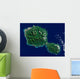 Satellite Tahiti Wall Decal