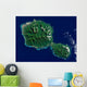 Satellite Tahiti Wall Decal