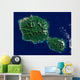 Satellite Tahiti Wall Decal