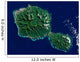 Satellite Tahiti Wall Decal