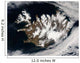 Satellite Iceland Wall Decal