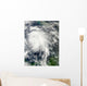 Typhoon Sanba over Pacific Wall Decal Design 1