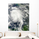 Typhoon Sanba over Pacific Wall Decal Design 1