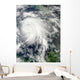 Typhoon Sanba over Pacific Wall Decal Design 1