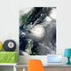 Typhoon Tembin Hovers over Wall Decal