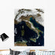 Satellite Snow Italy Wall Decal