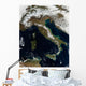 Satellite Snow Italy Wall Decal
