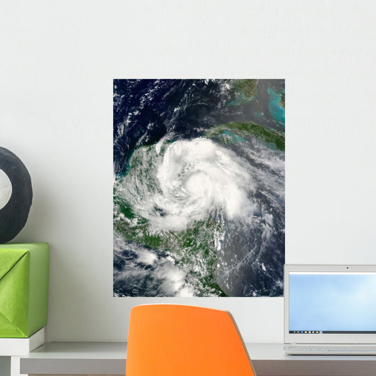 Tropical Storm Ernesto over Wall Decal