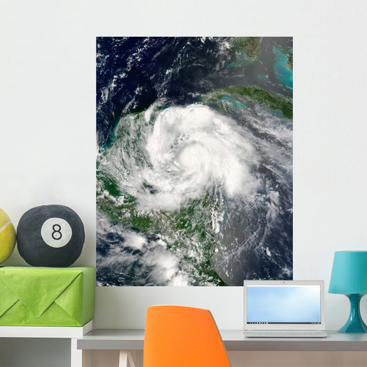 Tropical Storm Ernesto over Wall Decal