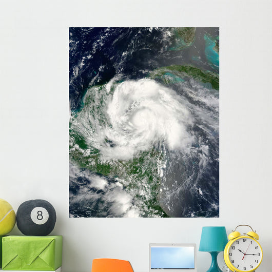 Tropical Storm Ernesto over Wall Decal
