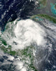 Tropical Storm Ernesto over Wall Decal