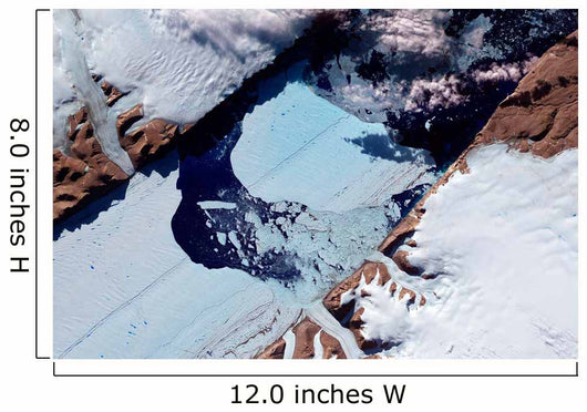 Massive Ice Island Breaks Wall Decal