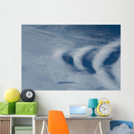 Wave Clouds near Ile Wall Decal