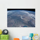 From Space Wild Fires Wall Decal