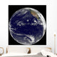 Earth Showing Three Tropical Wall Decal