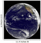 Earth Showing Three Tropical Wall Decal