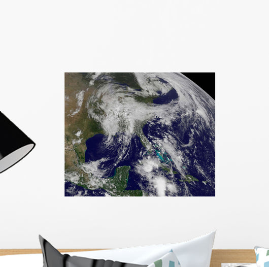 Satellite Low Pressure Area Wall Decal