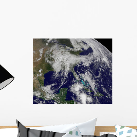Satellite Low Pressure Area Wall Decal